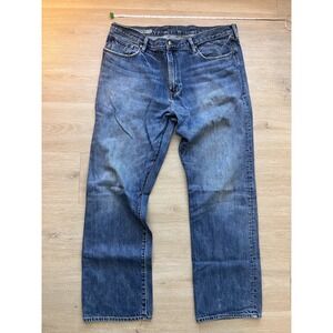 GAP 1969 Easy Fit Jeans Men 40x32 Blue Denim Straight Leg Low Rise Everyday Wear